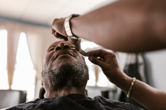 Coupe et barbe